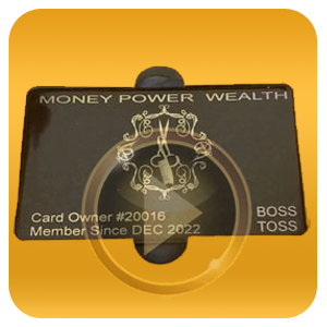 Money Power Wealth Card